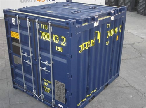 TITAN DNV Container blau