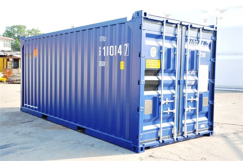 TITAN Standart Container blau