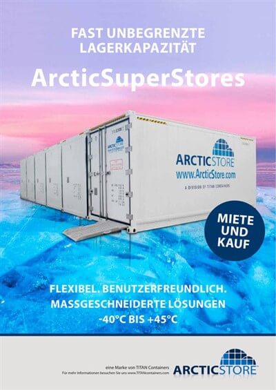 Artic super stores container 