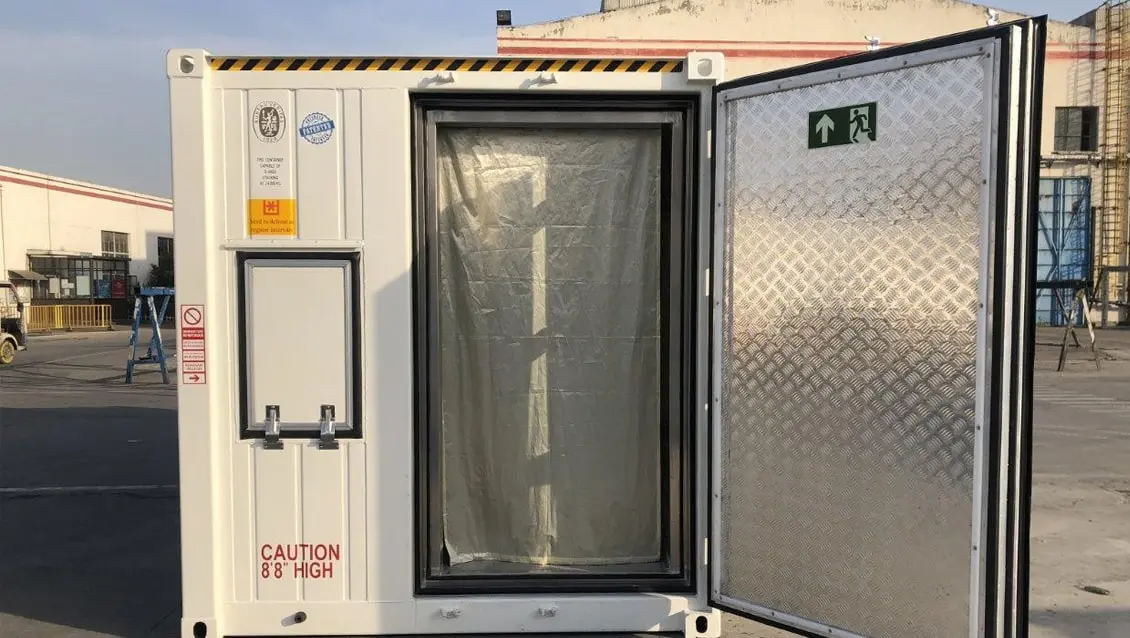20-Fuß-Arctic-UltraFreezer-Gefriercontainer zur Miete