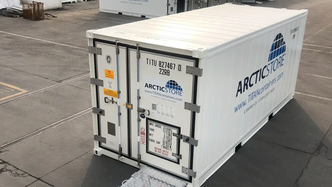 20-Fuß-ArcticStore-Kühlraumlösungen zur Miete Kühlcontainer