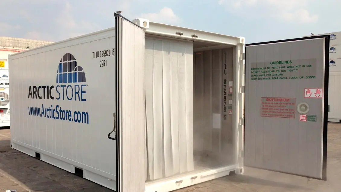 20-Fuß-ArcticStore-Kühlraumlösungen zur Miete Kühlcontainer