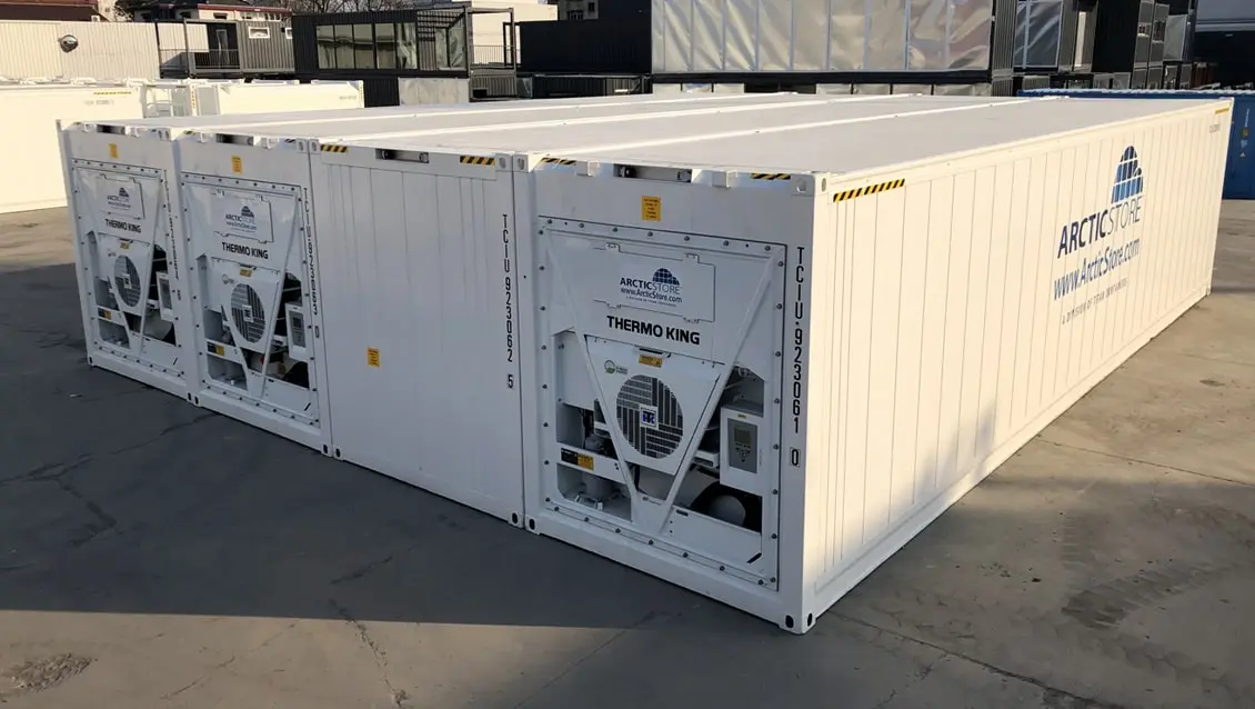 40-Fuß-Arctic-SuperStore-Kühlcontainer-Lösung für die Lagerung von Kühlwaren