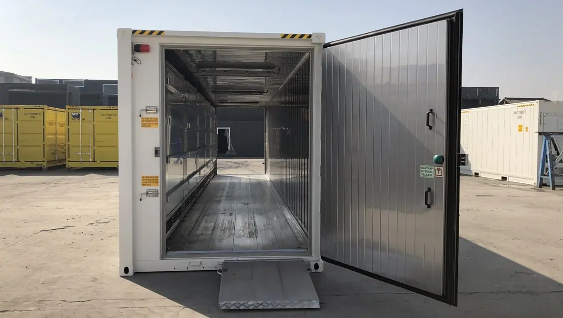 40-Fuß-ArcticBlast-Kühlcontainer zur Miete Schnellkühl-Lagerung