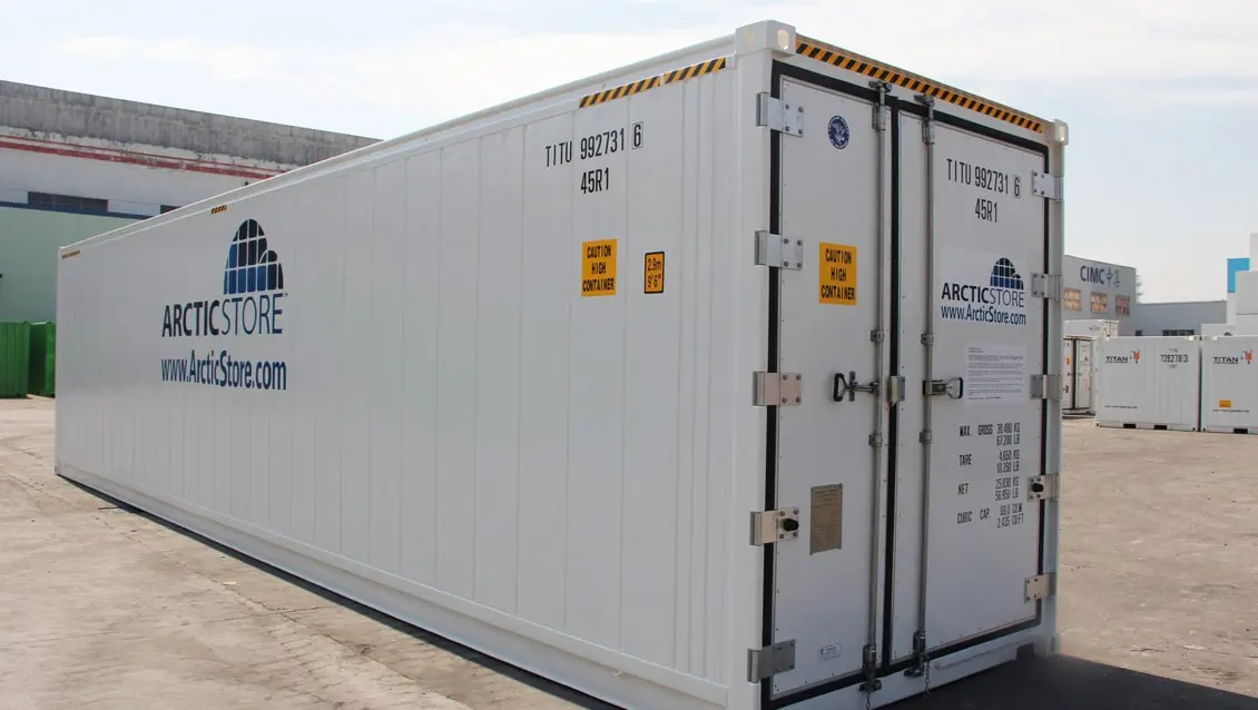 40-Fuß-ArcticStore-Container zur Miete Unschlagbare Kühllagerung