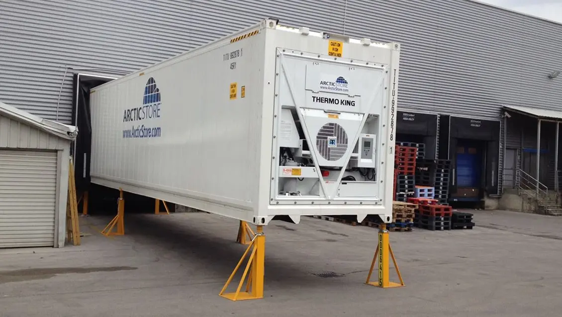 40-Fuß-ArcticStore-Container zur Miete Unschlagbare Kühllagerung
