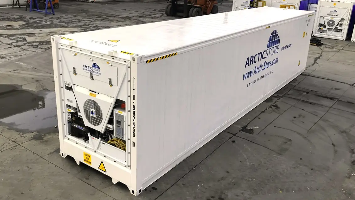 40-Fuß-UltraFreezer-Kühlcontainer