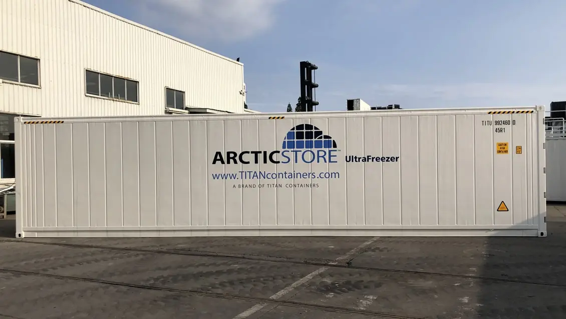40-Fuß-UltraFreezer-Kühlcontainer