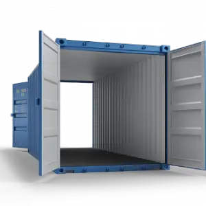 Tunnelcontainer mieten mit Double Doors