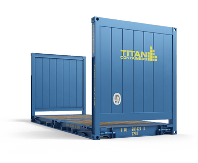 Flat-Rack-Container zur Miete