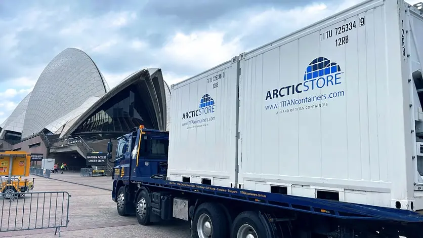 ArcticStore Kühlhauslösungen – 10-Fuß-Kühlcontainer für Lebensmittel und Getränke