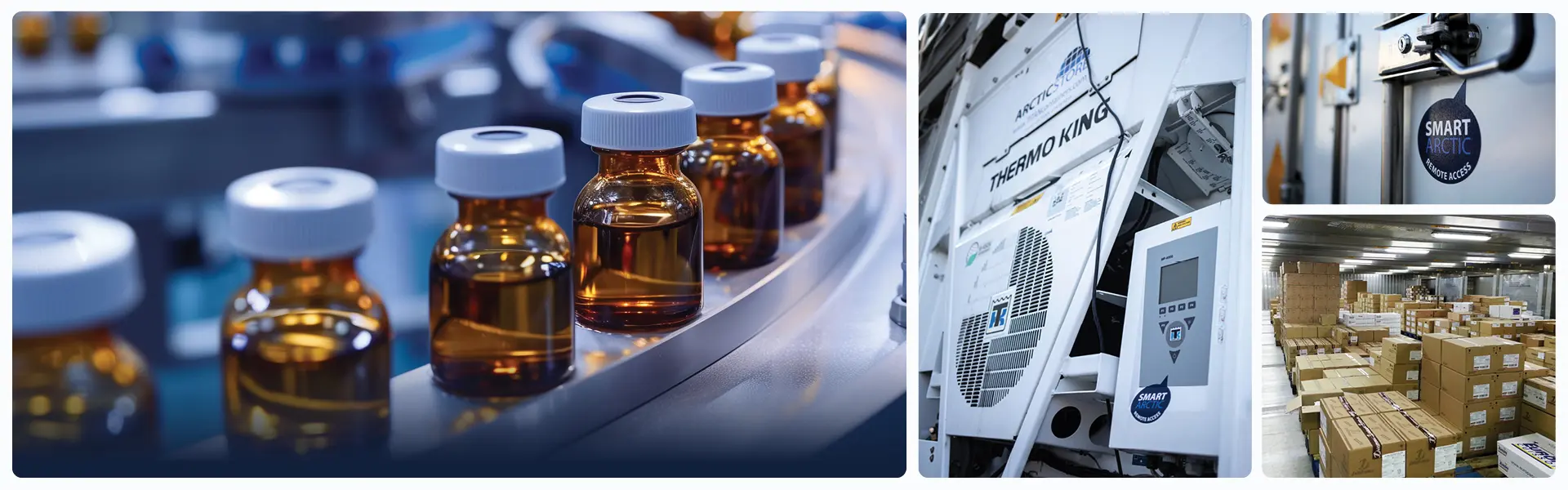 Tiefkühllagerung für die Pharmaindustrie