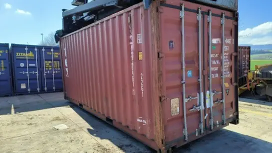 Gebrauchter 20-Fuß-Container zu verkaufen