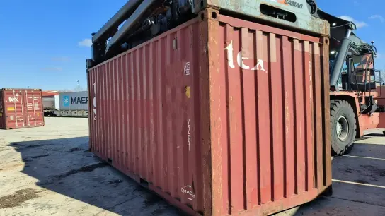 Gebrauchter 20-Fuß-Container zu verkaufen