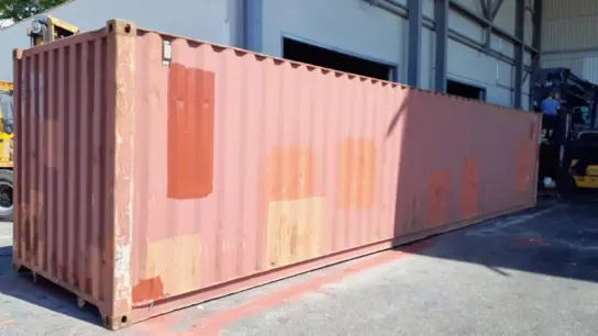 Gebrauchter 40-Fuß-Container zu verkaufen