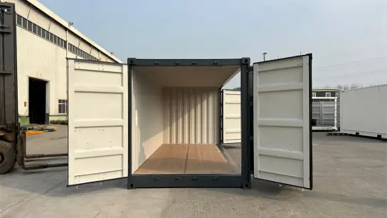 Neuer 20-Fuß-Open-Side-Seecontainer zu verkaufen